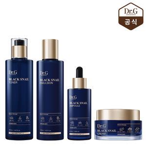 닥터지 블랙스네일 프레스티지 4종 풀 세트(토너150ml+앰플50ml+에멀전150ml+크림50ml)