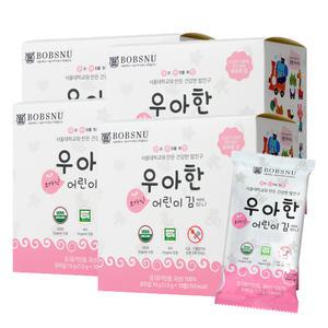 서울대밥스누 우아한 오가닉 어린이 김, 무조미