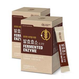 대상웰라이프 발효효소 초코맛, 3g, 30포, 2개