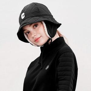 [하프클럽/체스]크엔 여성골프 귀마개 패딩 벙거지모자 골프겨울모자 골프