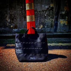 [알엔엠에스] RNMS TOTEBAG  3stripe-black