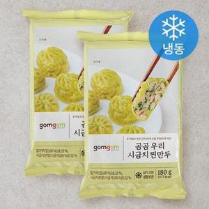 곰곰 시금치 찐만두 180g, 2개입 one option
