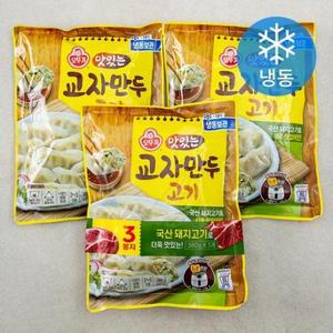 오뚜기 맛있는 교자만두 고기 (냉동) 380g, 3개 one option