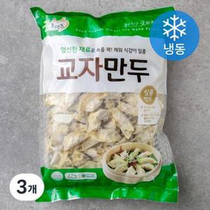 굿프랜즈 교자만두 (냉동) 2700g, 3개 one option