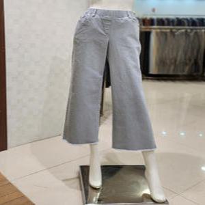 [벨라디터치] V3E1SL22 일자 와이드핏 면스판 팬츠