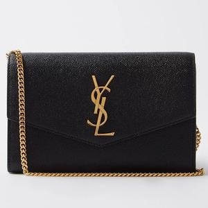 생로랑 UPTOWN 업타운 YSL 로고 모노그램 페블 크로스백 607788 1GF0J 1000