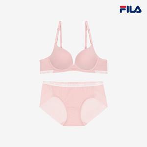 [휠라 언더웨어] 2SET FI4BAF2441F_SKKFI4DRF2441F_SKK 아웃핏 파스텔 스킨핑크 (FI4BAF2441FSKK_2SKU)