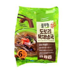 코스트코 풀무원 도토리묵채냉국 2589g(6인분) / 냉장 육수포함 여름별미 도토리묵 냉면육수 저칼로리
