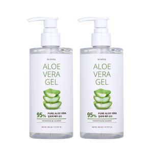 [내일도착] 은율 알로에 베라 진정 수딩젤 95% 300ml 2개 (펌프)