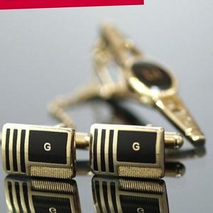 Q62 카우스버튼 찰스톤 넥타이핀 커프스버튼 CUFFLINK