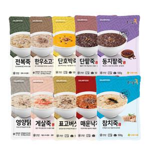 다림죽 맛보기세트 500g x10팩