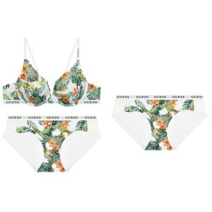 [게스언더웨어](강남점)트로피컬 플라워 브라1개+팬티2개세트GR(GCWBR212/BP212)