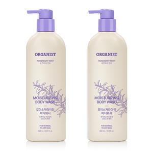 오가니스트 내추럴 바디워시 680ml 로즈마리, 2개