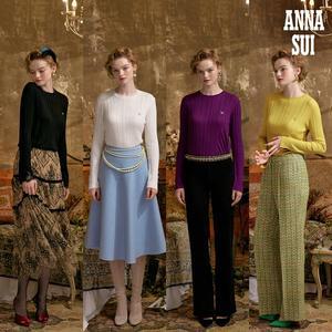 (ANNA SUI) 머메이드 커프스 울 블렌딩 니트 1종