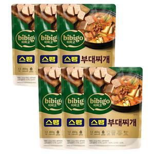 비비고 스팸 부대찌개 460g 6개/