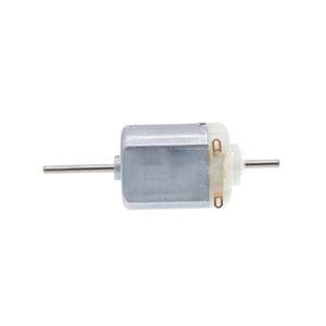 미니 130 듀얼 샤프트 모터 DC 1.5V 3V 20000RPM DC 모터 마이크로 25*20*15mm 모터 19mm 장축 풍력 발전기