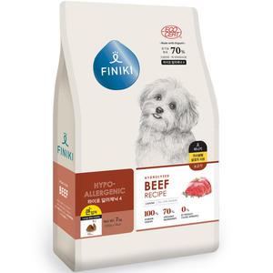 피니키 70% 유기농 가수분해 소고기 큰입자 7kg
