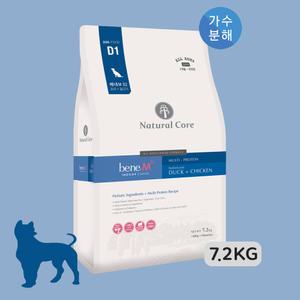 네츄럴코어 강아지 베네 M32 (오리&치킨) 7.7kg (7.2kg+500g)