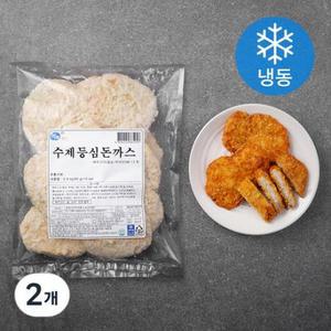 하늘푸드 수제 등심돈까스 10p (냉동) 800g, 2개 one option