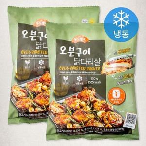 푸드렐라 오븐구이닭다리살 (냉동) 300g, 2개 one option