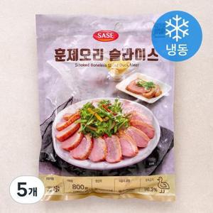 사세 훈제오리 슬라이스 (냉동) 5개, 800g one option