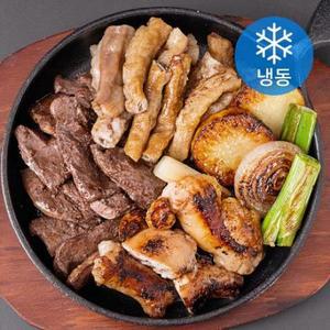 대성축산 한우 소곱창 160g + 대창 염통 (냉동) 1세트
