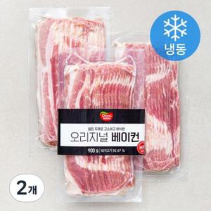동원 베이컨 3입 (냉동) 900g, 2개 one option