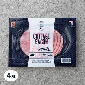 존쿡델리미트 목살베이컨 150g, 4개 one option