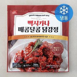 멕시카나 매콤달콤 닭강정 (냉동), 500g, 1개 one option