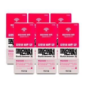 동화약품 퀵앤써 벤포티아민 피로회복제 12ml x 8포 X 6박스