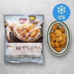 곰곰 한입 돈까스 (냉동), 1kg, 1개 one option