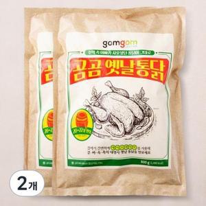곰곰 옛날통닭, 800g, 2개 one option