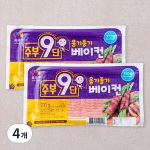 목우촌 주부9단 옹기종기 베이컨, 200g, 4개 one option