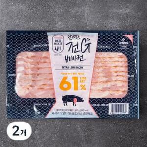 존쿡 델리미트 전G베이컨, 200g, 2개 one option