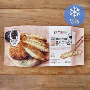 곰곰 에어프라이어 모짜렐라 등심 돈까스 (냉동), 450g, 1개 one option