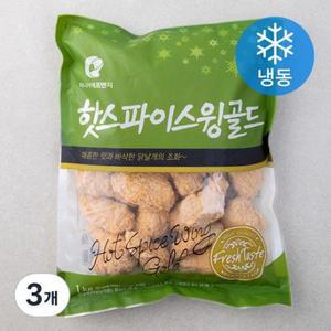 마니커에프앤지 핫스파이스윙골드 (냉동), 1kg, 3개 one option