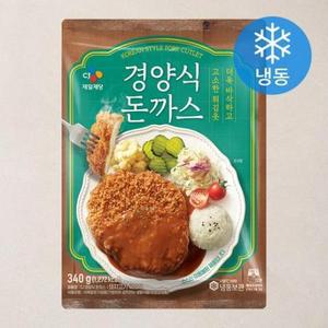 CJ제일제당 경양식 돈까스 (냉동), 340g, 1개 one option