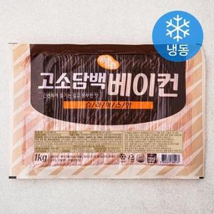 웰쿠스 고소담백 베이컨 슬라이스형 (냉동), 1kg, 1개 one option