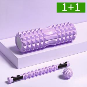 1+1 EVA 돌기 폼롤러 요가 필라테스 스트레칭