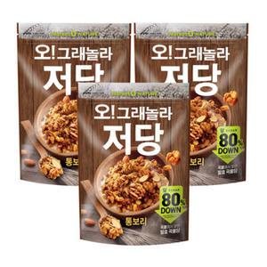 오리온 오그래놀라 저당 통보리 360g x 3개