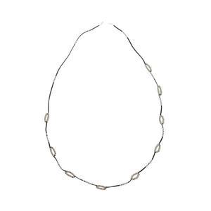 [정품] 다이애그널 비드 스웨이드 벨트 블랙 Diagonal Bead Suede Belt 656464