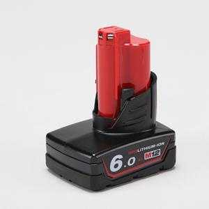 LS- 밀워키 M12 호환 충전배터리 B6 베어툴 전동공구용 12V/6.0Ah