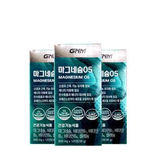 GNM자연의품격 마그네슘05 800mg x 120정,3개/qnc