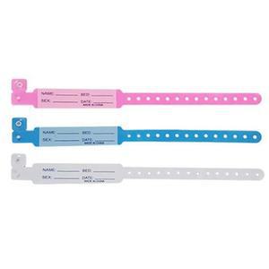 환자인식팔찌 PVC 네임밴드 성인용 100개 병원 입원팔찌