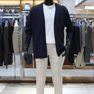 [바쏘](의정부점)homme 25 NEW 써머 냉감 버튼리스 오픈 가디건 3종 [ 네이비,브라운,블랙 ]