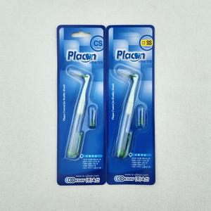옥산 플라콘 사이솔1 핸들 치간칫솔 원통형 S 1.0mm / SS 0.8mm 치아 관리