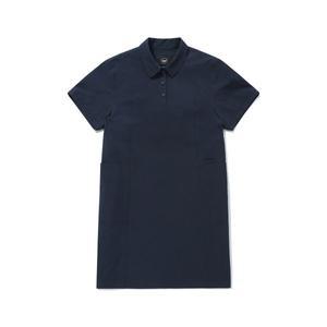매장정품 커버낫 COVERNAT WOMAN 우먼 카라 하프소매 원피스 Navy CO2402OP81NA 410603