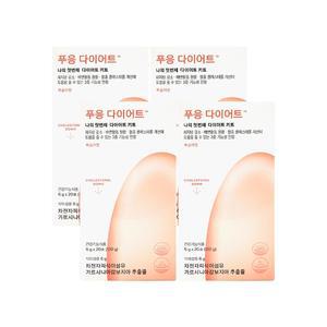 닥터블릿 푸응 다이어트 복숭아맛 6g x 20포 x 4박스 /An