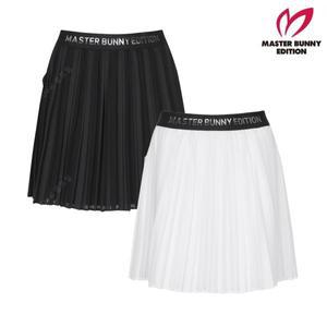 마스터바니에디션 여성 골프 여름 메쉬 플리츠 밴딩 스커트 C2PC-364