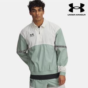 언더아머 UNDER ARMOUR 남성 우븐 하프집업 아노락 바람막이 UA 테라스96 드릴 탑 1387923 348